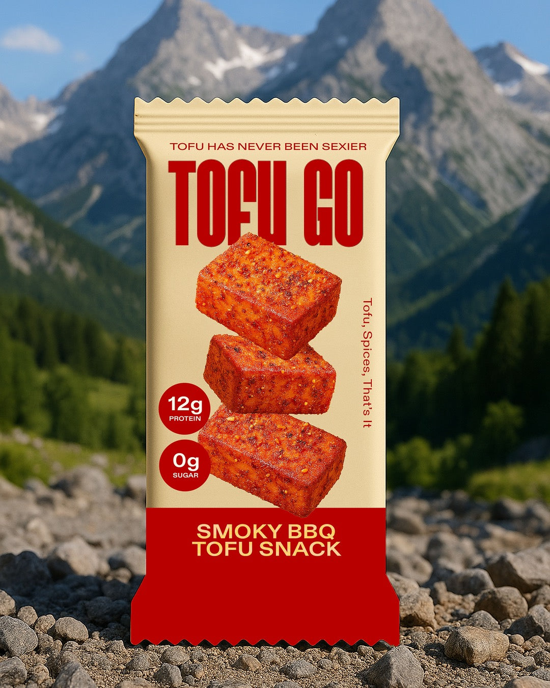 Smoky Tofu BBQ Protein Snack
